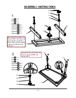 Preview for 6 page of Furniture of America CM3492PT Assembly Instructions Manual