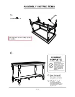 Preview for 8 page of Furniture of America CM3492PT Assembly Instructions Manual