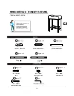 Preview for 5 page of Furniture of America CM3492ST-2PK Assembly Instructions Manual