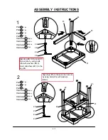 Preview for 6 page of Furniture of America CM3492ST-2PK Assembly Instructions Manual