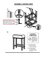 Preview for 7 page of Furniture of America CM3492ST-2PK Assembly Instructions Manual