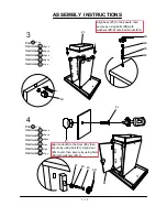 Предварительный просмотр 7 страницы Furniture of America CM3493PT-5PK Assembly Instructions Manual