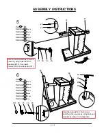 Предварительный просмотр 8 страницы Furniture of America CM3493PT-5PK Assembly Instructions Manual