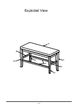 Предварительный просмотр 6 страницы Furniture of America CM3498PBN Assembly Instructions Manual