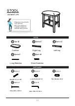 Preview for 5 page of Furniture of America CM3498ST-2PK Assembly Instructions Manual