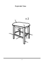 Preview for 6 page of Furniture of America CM3498ST-2PK Assembly Instructions Manual