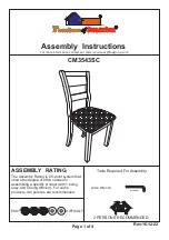 Furniture of America CM3543SC Assembly Instructions preview