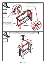 Preview for 4 page of Furniture of America CM3543T Assembly Instructions Manual