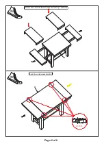 Preview for 6 page of Furniture of America CM3543T Assembly Instructions Manual