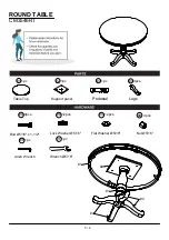 Preview for 5 page of Furniture of America CM3546RT Assembly Instructions Manual