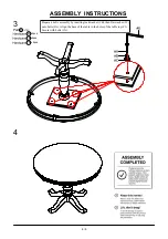 Preview for 8 page of Furniture of America CM3546RT Assembly Instructions Manual