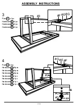 Предварительный просмотр 7 страницы Furniture of America CM3549-T Assembly Instructions Manual