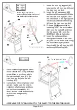 Preview for 6 page of Furniture of America CM3550PC-2PK Assembly Instructions Manual