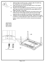 Preview for 4 page of Furniture of America CM3552WC-PT Assembly Instructions