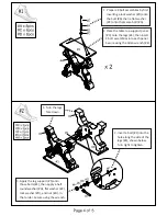 Preview for 4 page of Furniture of America CM3557CH-RT Assembly Instructions