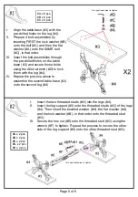 Preview for 5 page of Furniture of America CM3557T Assembly Instructions Manual