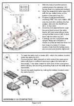 Preview for 6 page of Furniture of America CM3557T Assembly Instructions Manual