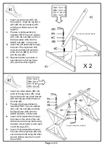 Preview for 4 page of Furniture of America CM3558T Assembly Instructions