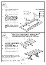 Preview for 5 page of Furniture of America CM3558T Assembly Instructions