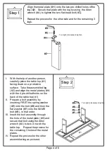 Preview for 4 page of Furniture of America CM3559T Assembly Instructions Manual