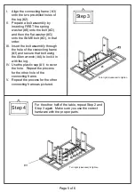 Preview for 5 page of Furniture of America CM3559T Assembly Instructions Manual