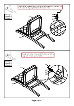 Preview for 4 page of Furniture of America CM3576PC-2PK Assembly Instructions