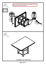 Preview for 4 page of Furniture of America CM3576PT Assembly Instructions