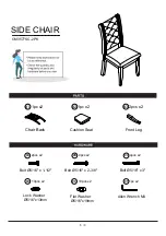 Preview for 5 page of Furniture of America CM3577SC-2PK Assembly Instructions Manual