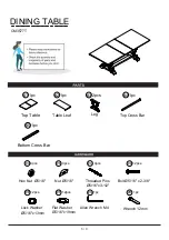 Preview for 5 page of Furniture of America CM3577T Assembly Instructions Manual