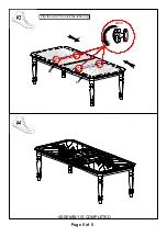 Preview for 5 page of Furniture of America CM3600T Assembly Instructions