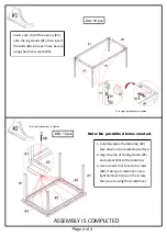 Preview for 4 page of Furniture of America CM3615T-48 Assembly Instructions