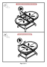 Preview for 6 page of Furniture of America CM3626T Assembly Instructions Manual