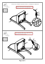 Preview for 4 page of Furniture of America CM3630SC-2PK Assembly Instructions