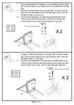 Preview for 4 page of Furniture of America CM3663AC-2PK-VN Assembly Instructions