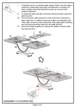 Preview for 5 page of Furniture of America CM3663T-VN Assembly Instructions