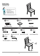 Preview for 5 page of Furniture of America CM3668SC-2PK Assembly Instructions Manual