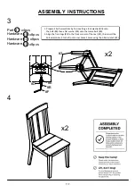 Preview for 7 page of Furniture of America CM3668SC-2PK Assembly Instructions Manual