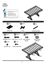 Preview for 5 page of Furniture of America CM3668T Assembly Instructions Manual