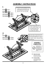 Preview for 6 page of Furniture of America CM3668T Assembly Instructions Manual