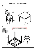 Preview for 6 page of Furniture of America CM3712PT-5PK Assembly Instructions Manual