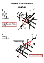 Preview for 7 page of Furniture of America CM3713RT-5PK Assembly Instructions Manual