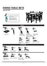 Preview for 5 page of Furniture of America CM3714-T-5PK Assembly Instructions Manual