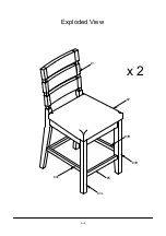 Preview for 6 page of Furniture of America CM3716PC-2PK Assembly Instructions Manual