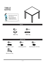 Preview for 5 page of Furniture of America CM3717T-5PK Assembly Instructions Manual