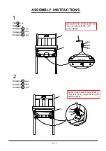 Preview for 10 page of Furniture of America CM3717T-5PK Assembly Instructions Manual