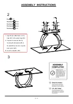 Preview for 8 page of Furniture of America CM3728T Assembly Instructions Manual