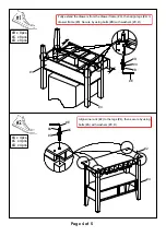 Preview for 4 page of Furniture of America CM3730PT Assembly Instructions