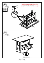 Preview for 5 page of Furniture of America CM3730PT Assembly Instructions