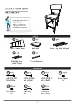 Preview for 5 page of Furniture of America CM3733PC-2PK Assembly Instructions Manual