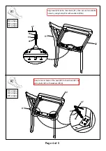 Preview for 4 page of Furniture of America CM3739SC-2PK Assembly Instructions